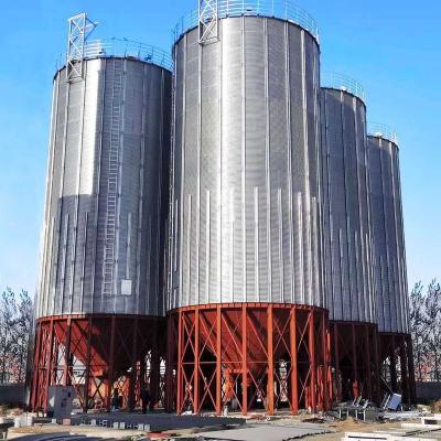 China Factory 1000ton Hopper Rice Corn Storage Silo Lower Price Steel Grain Silo for sale