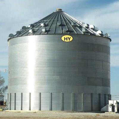 China Factory galvanized large capacity steel grain storage silo corn seed storage silo bins for sale for sale