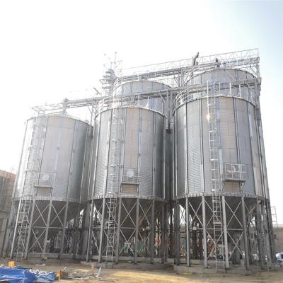 China Factory 500 Ton Barley Storage Silo China Silo Manufacturer Grain Storage Solution Steel Silo For Grain for sale