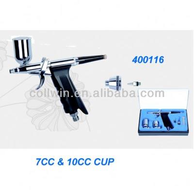 China Side Feed 116 Gun Trigger Airbrush, 7CC and 10CC Cups Nozzle Diameter: 0.3 for sale