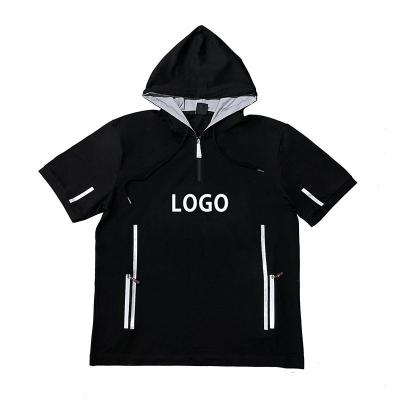 China High Quality QUICK DRY Heavy Rolled Hooded Men's Wholesale 100%cotton T-shirt for sale