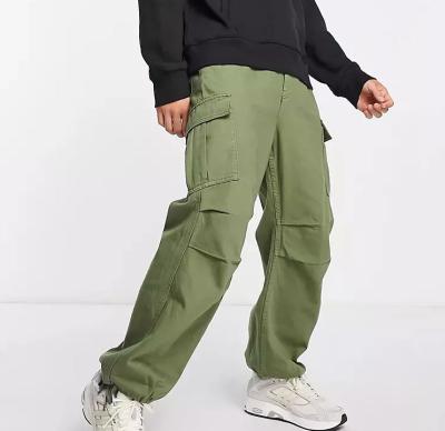 China high quality anti-wrinkle custom men's cargo pants streetwear oversized cargo pants pants for men for sale