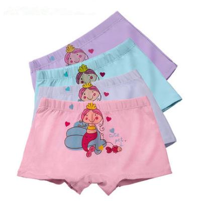 China Girls Antibacterial Novelty Underwear, Kids Cute Panties, Soft Cotton Kids Shorts for sale