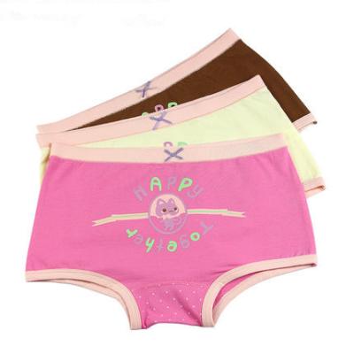 China Briefs Antibacterial Babies Fashion Boxer Underwear Children Cute Cartoon Panties Kids Soft Cotton for sale