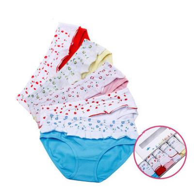 China Cotton Cartoon Girls Antibacterial Underwear Children Cute Kids Girls Panties Kids Pants Baby Briefs Briefs for sale