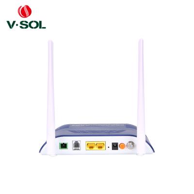 China 1GE 1FE 1POTS Wifi CATV 2 LAN 1 Phone Port EPON ONU WIFI CATV GEPON ONU Price for sale