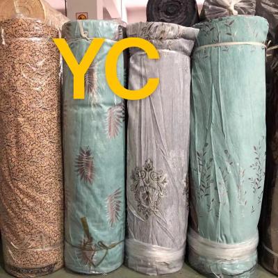 China Breathable Good Quality Chenille Jacquard Cashmere Blackout Factory Stock Heavy Curtain Fabric for sale