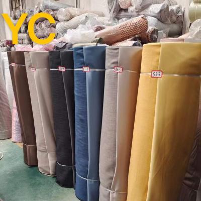 China Wholesale Breathable In Fabric Blackout Curtain Windows Linen Fabric Te koop