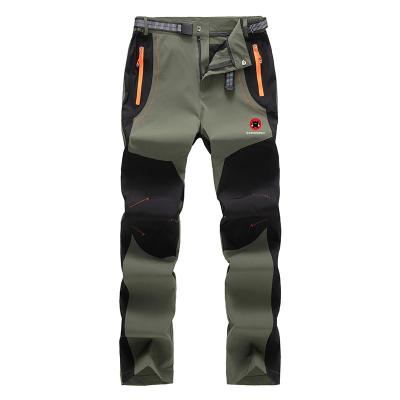 China Outdoor Breathable Quick-drying Men Women Waterproof Breathable Pants Camping Hiking Fishing Quick-drying Trousers for sale