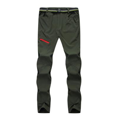 China Outdoor Men's Resilient Windproof Pants Couples Summer Breathable Quick Dry Pants Camping Hiking Fishing Pants for sale