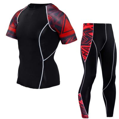 China Wicking Breathable Mens Moisture Quick Dry Bicycle Pants Cycling Suit Set Outdoor Clothing Cycling Clothing for sale