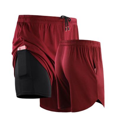 China QUICK DRY Sports Shorts Men's Running Basketball Quick-Drying Breathable Fitness Loose Shaping Five-Point Pants for sale