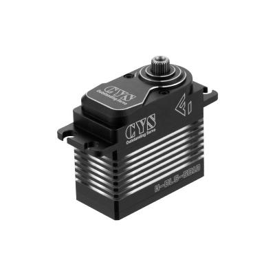 China High Performance CYS-BLS5815 High Performance Full Digital 12kg Gear Aluminum Brushless Steel Servo For RC 700 Helicopter for sale