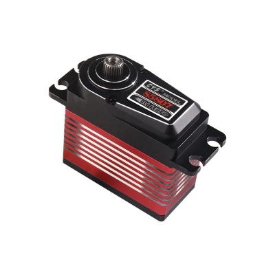 China HT Case RC Full Size Digital RC Standard Servo Brushless Motor Standard Aluminum Waterproof Brushless Steel Full Size Digital RC Servo Motor with Steel Gear for 700 Helicopter High Operating Speed for sale