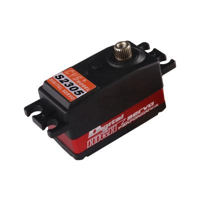 China Waterproof RC Hobby CYS-S2305 Low-profile 5kg High Torque Ti Speed ​​RC Servo With Coreless Motor For RC Drift Car for sale