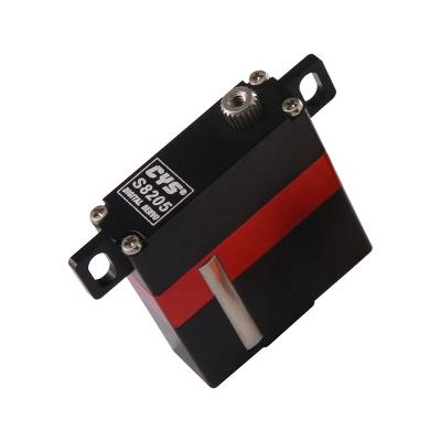 China HT RC CYS-S8205 4.5KG 0.80sec 6v 7.4v Coreless Digital Slim Titanium High Speed ​​Ti Gear RC Servo For Fixed Wing RC Airplanes Car for sale