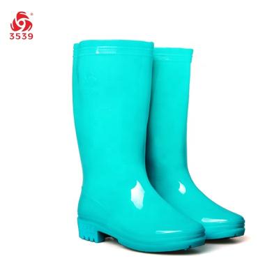 China 3539 Anti-odor Gum Boots Manure Wellington Farm Boots Cultivating Paddy Working Boots Rain Shoes rainboots for sale