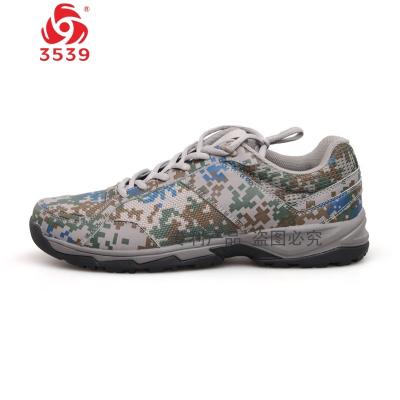 China Breathable; Anti-skid; Shock absorption; Stable 3539 Lace Up Low Up Camouflage Sports Shoes Anti-Slip Rubber Light Breathable Men Running Training Shoes for sale