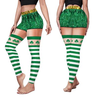 China Breathable NADANBAO St Patrick's Day 2022 Traditional Celebrate Leggings Fitness Women Leggings Stockings Printed Leggings for sale