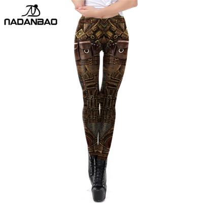 China 2021 Newest NADANBAO Elasticity Gaiters Patterned Punk Gaiters Plus Size Compression Gaiters for sale