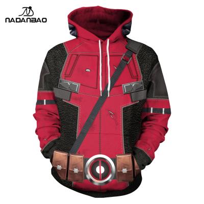 China NNADANBAO anti-pilling cosplay hoodies custom hero armor with hood oversized casual men's Hoodies&sweatshirts wholesale hoody for sale