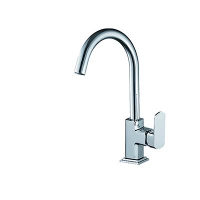 China Factory Sale Modern Hot Brass Single Handle Outlet Design Kitchen Sink Faucet Kitchen Taps Faucet for sale