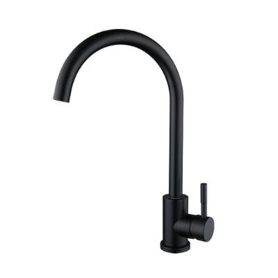 China Hot sale factory outlet handle black brass faucet modern single kitchen pull out kitchen faucets for sale