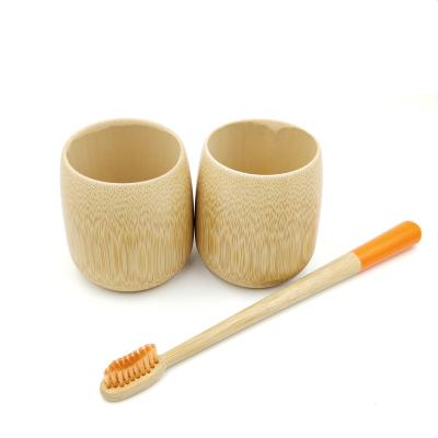 China Natural Material Reusable Eco-Friendly Drinking Bamboo Coffee Cup Eco-Friendly Stocked Bamboo Cups for sale