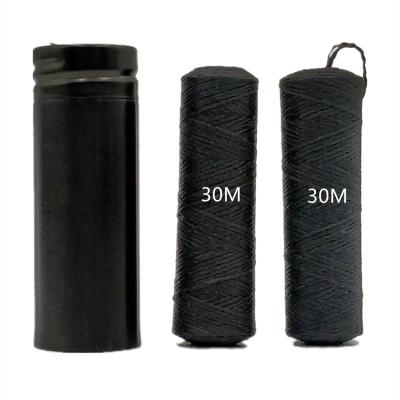 China 20-40m B Glass Bottle Eco-Friendly Natural Bamboo Printing Stainless Steel Charcoal Floss Bottle Stainless Steel Charcoal Bottle for sale