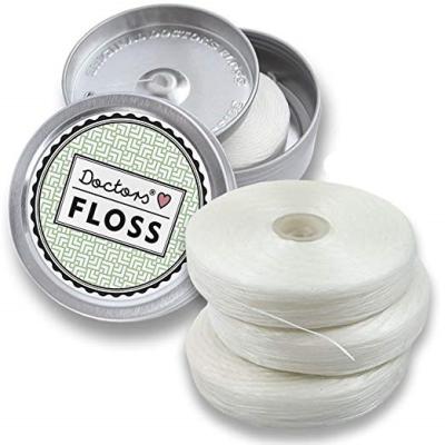 China Effectively Wholesale Clean Interdental Area 30 Meters Pfas Free Floss In Glass Jar for sale