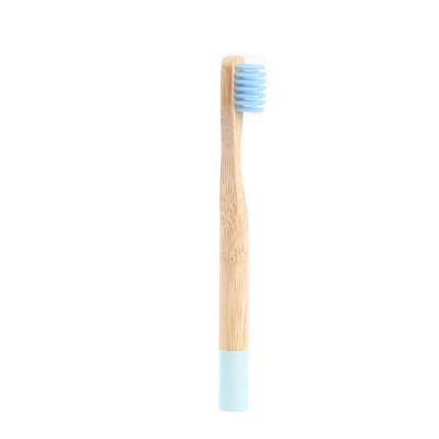 China Disposable Biodegradable Bamboo Toothbrush With Bamboo Case for sale