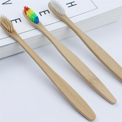 China Wholesale 100% Disposable Healthy Eco Friendly Organic Charcoal Bamboo Toothbrush with BPA Free Bristle for sale