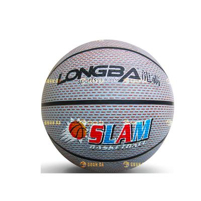 China Wholesale Hot Rubber Outdoor Basketball Court Custom Printed Logo Professional Basketball for sale