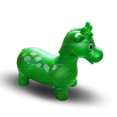 China Toy Wholesale Pvc Hot Sale Inflatable Bouncing Horse Toy Animal And Jumping Inflatable Animal for sale