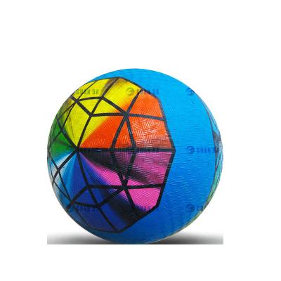 China Eco-friendly Colorful Children Playground Rubber Indoor Indoor Outdoor Playground Ball Kick Ball Toy Balls for sale