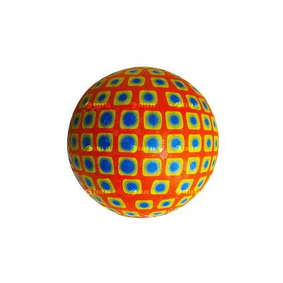 China Eco-Friendly Customize Color Promotional Toy Rubber Playground Balls Wholesale for sale