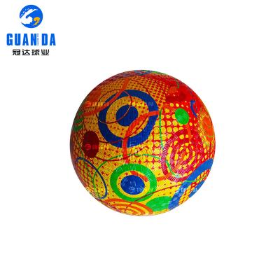 China Wholesale Eco-Friendly China Toy Balls Inflatable Bouncy Rubber 9 Inch Playground Ball For Little Kids Indoor Play for sale