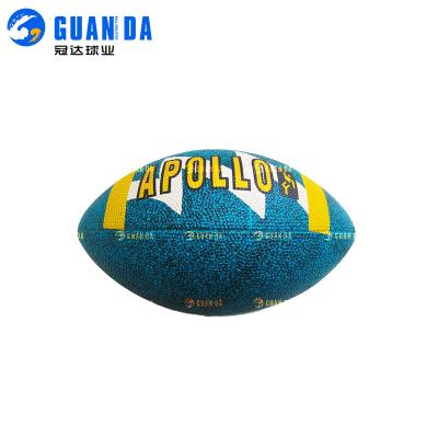 China Custom Printed Machine Stitched OEM Rugby Balls Youth Training League OEM Adult American Football Ball for sale