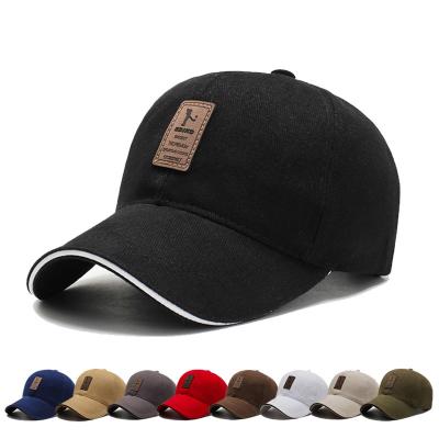 China Wholesale OEM COMMON COMMON High Quality 100% Cotton Logo Embroidery Baseball Caps Hats Custom Made for sale