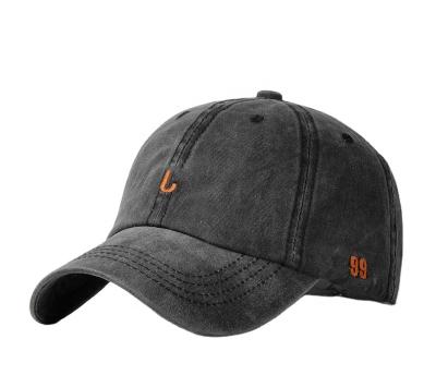 China Wholesale COMMON Logo Baseball Cap High Quality Custom Unstructured Cotton Washed Washed Dad Hats Caps Embroidery for sale