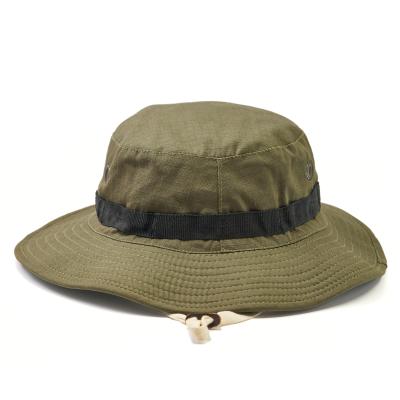 China Foldable Character Outdoor Safari Hats Wide Brim Breathable Hat Sun Protection Boonie Outdoor Fishing Hat For Women Men for sale