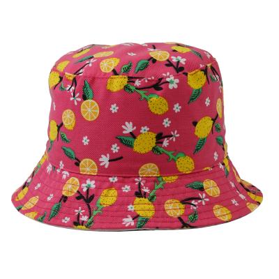 China Wholesale Picture Design New Fisherman Bucket Hats Custom Cotton Printed Bucket Hats For Kids for sale