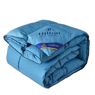 China No Single Size Hotel Hilton Ready Erase Running Quilt Original Comforter With Handbag for sale