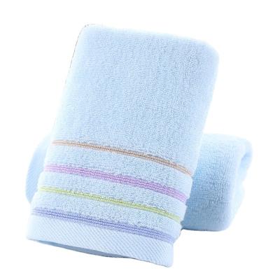 China Wholesale household thickened cotton embroidery custom logo QUICK DRY cotton face towel square bathroom towel for sale