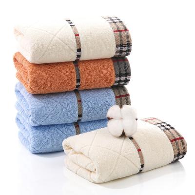 China Factory Wholesale 100% Soft Absorbent Towel 32 Ply Cotton QUICK DRY Terry Towel for sale