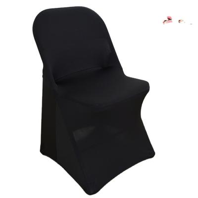 China Elastic Cloth Full Cover Spandex Chair Strong Stretchable Seat Cover For Folding Chair for sale