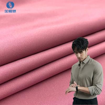 China Stain Repellent New autumn and winter four-sided elastic nylon spandex knitted elastic fabric suitable for shirts for sale