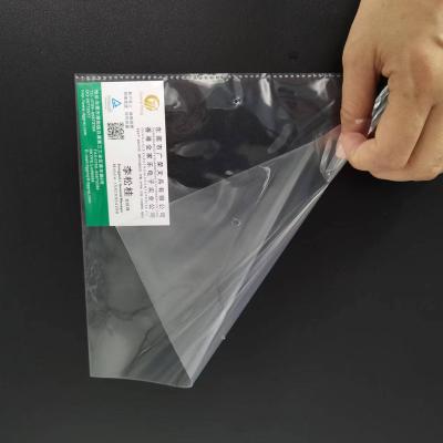 China PP high transparent card bag page document bigrille bag for sale