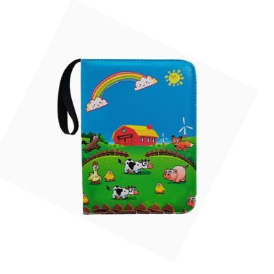 China Fashion Amazon hot sale PU 240 card sleeve set kids gift card book or for TCG YGO baseball football card book for sale