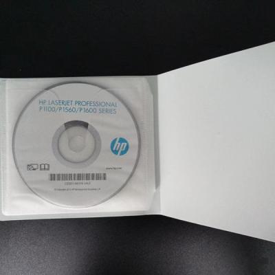 China PP Plastic Mini PP Printed Pattern Disc CD DVD Booklet for sale